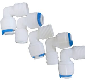 Linh kiện lọc nước - Co răng ngoài 17 ra ống phi 10