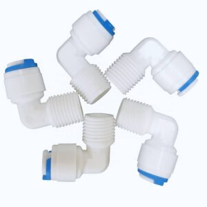 Linh kiện lọc nước - Co răng ngoài 13 ra ống phi 6