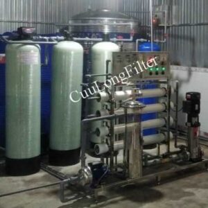 Dây Chuyền Lọc Nước Đóng Chai 1m³/giờ