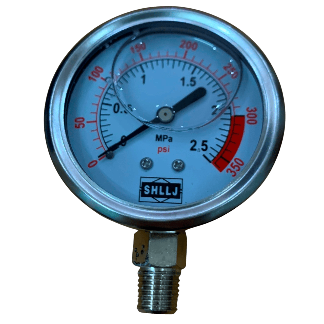 Đồng hồ áp chân đứng 0 - 10 kg/cm2