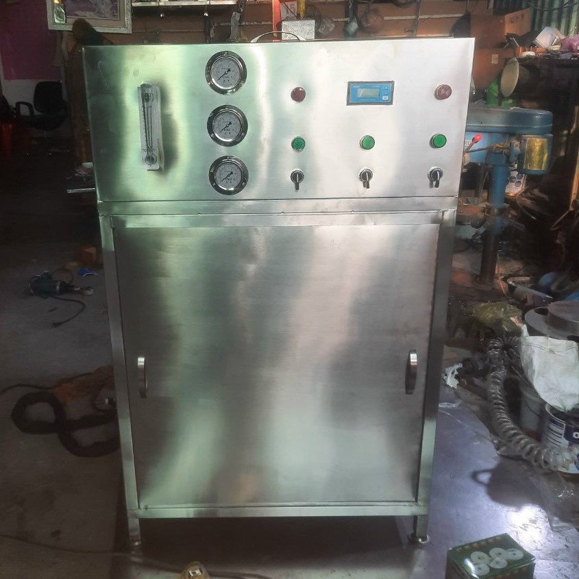 Máy lọc nước RO Bán Công nghiệp AQUA (80 lít/giờ) Vỏ Inox
