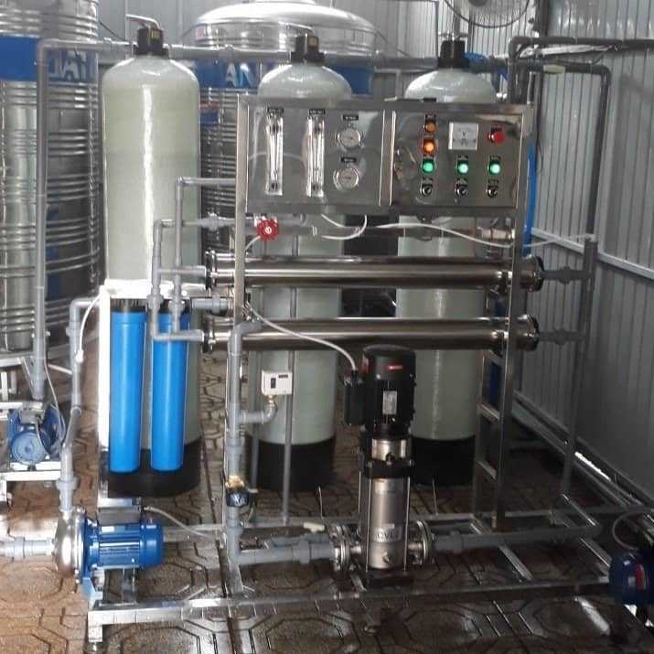 Dây Chuyền Lọc Nước Đóng Chai 500 lít/giờ